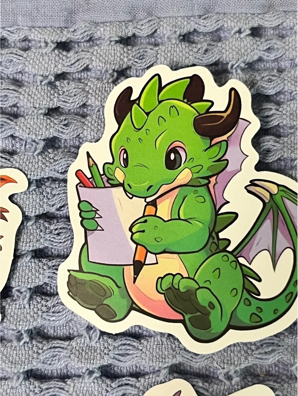 Adorable Cute Dragon Sticker Set - Perfect for Laptops & Journals!